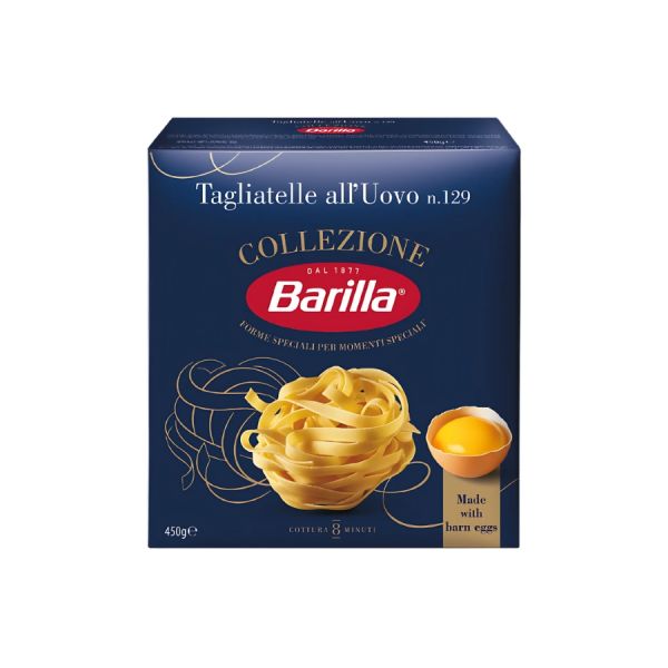 PASTA BARILLA TAGLIATELLE UOVO 450GX12