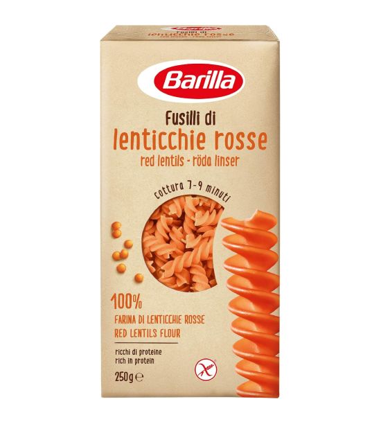 PASTA BARILLA FUSILLI LENT ROS 250GX10