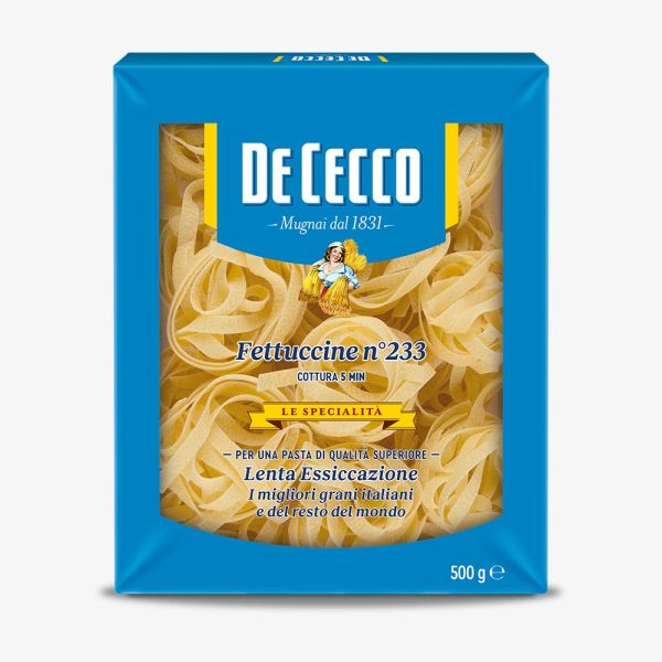 PASTA DECECCO FETTUCCINE 500GX8