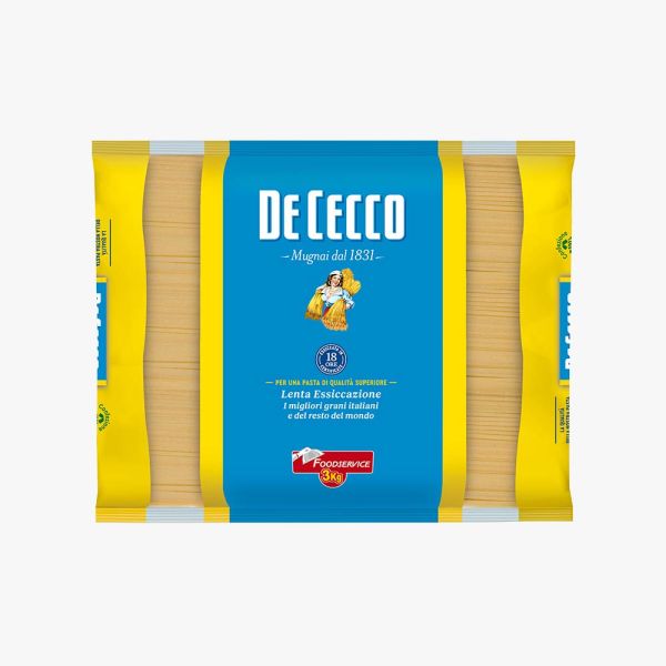 PASTA DE CECCO DURUM WHEAT SPAGHETTI N12 3KG X 4