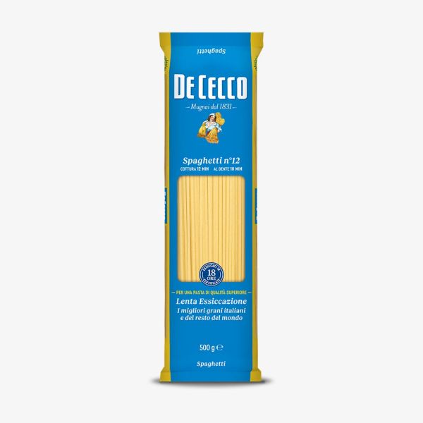 PASTA DE CECCO GLFR SPAGHETTI 400GX12