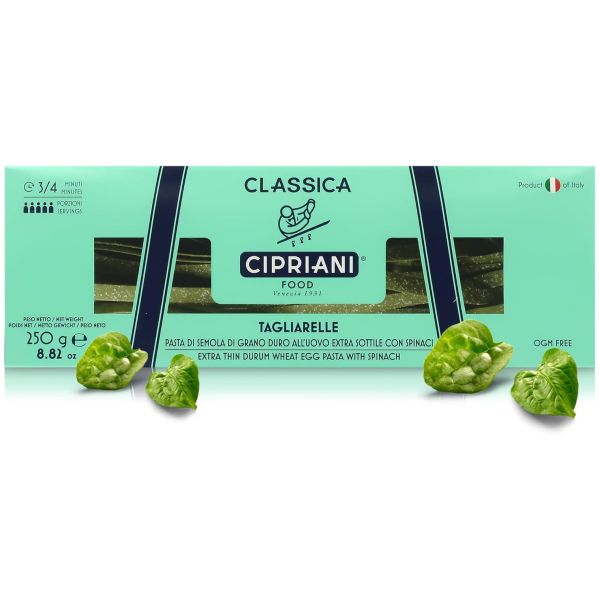 CIPRIANI TAGLIARELLE UOVO SPINAC 250G