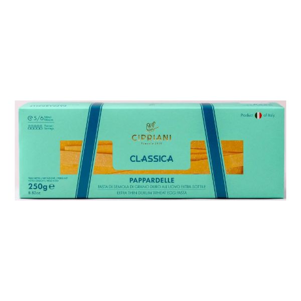 CIPRIANI PASTA PAPPARDELLE UOVO 250GR