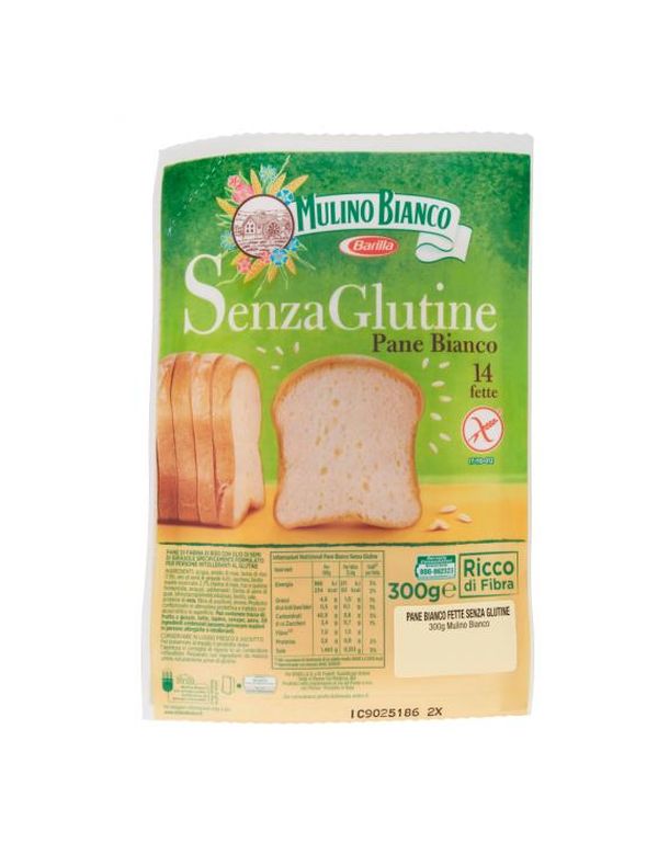 PANE BIANCO GL FR 14 FETTE BARILLA 300GR