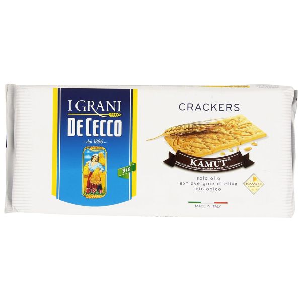 DE CECCO CRACKERS KAMUT 250GR X2