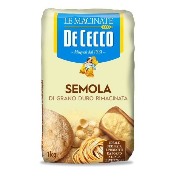 SEMOLA DI GRANO DURO RIMACINAT 1KGX10