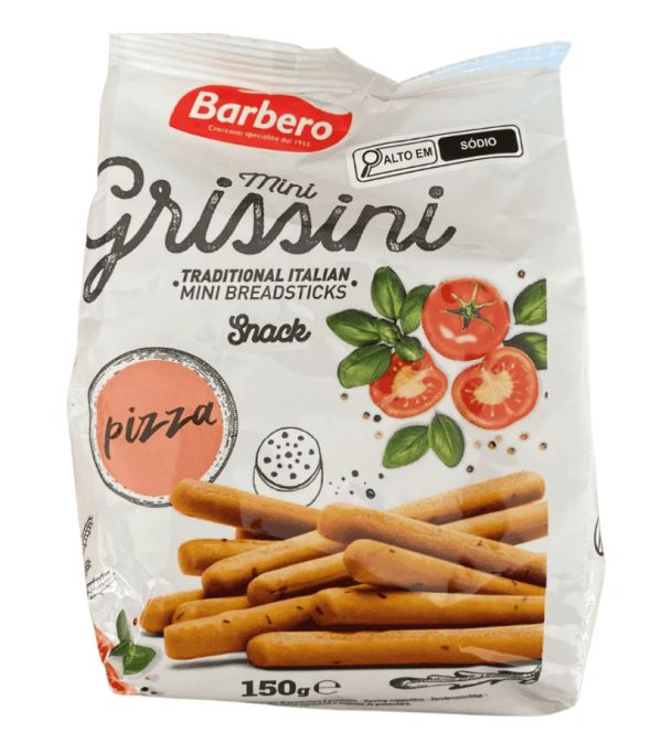 MINIGRISSINI GUSTO PIZZA BARBERO 150GX10