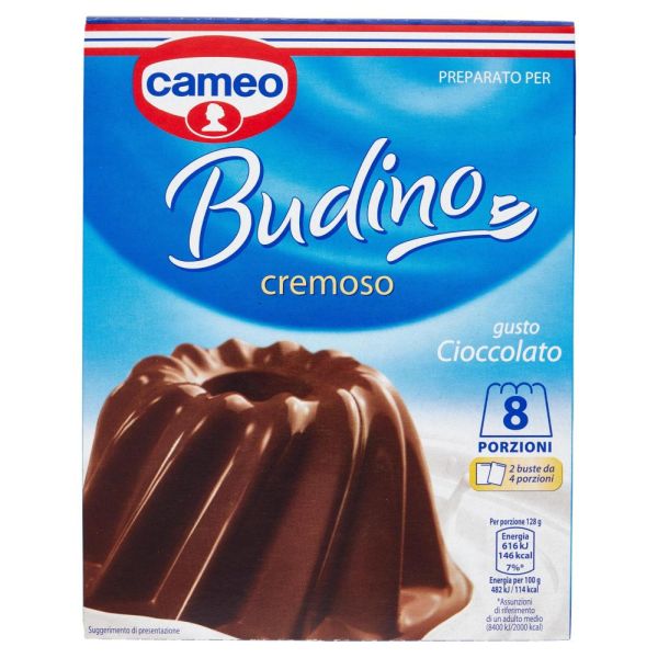 BUDINO CREMOSO CIOCC CAMEO 4P 90GRX2X8
