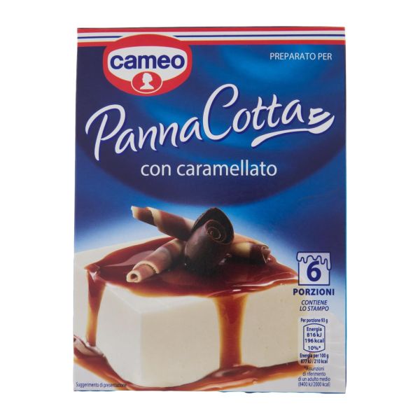 PANNA COTTA CARAMEL. CAMEO 6 PORZ 97GRX8