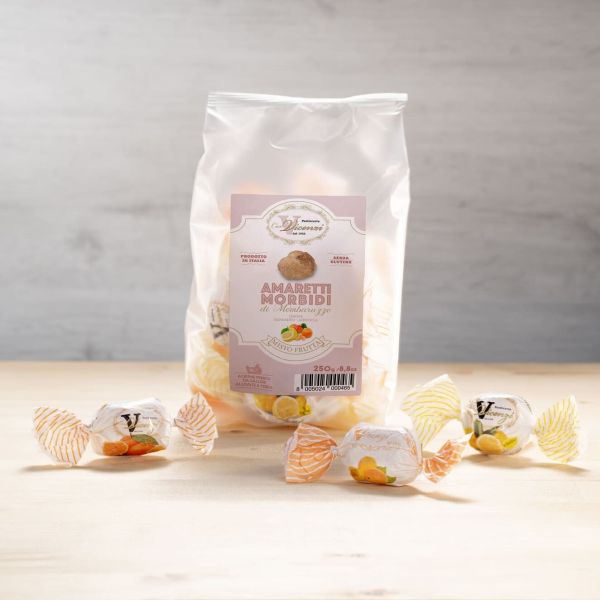 AMARETTI MORB MOMBA FRUT VICENZI 250GX10