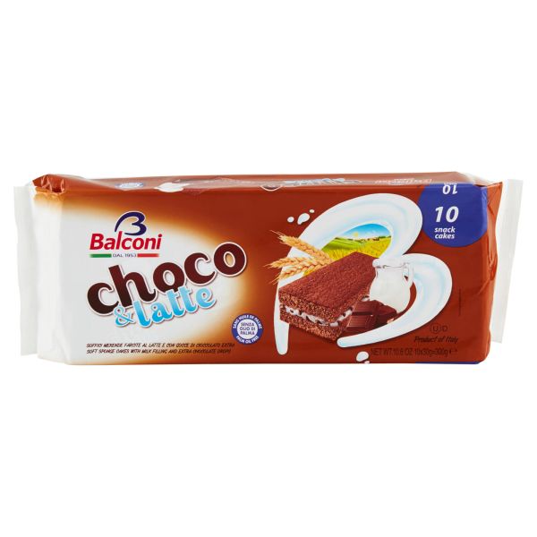 BALCONI CHOCO & LATTE 30GX10PCSX15CONF