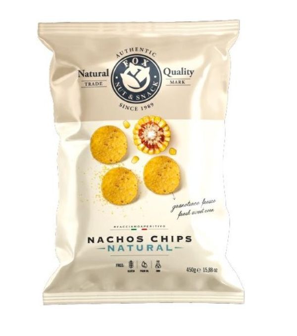 TORTILLA NACHOS ROUND 450G X 12