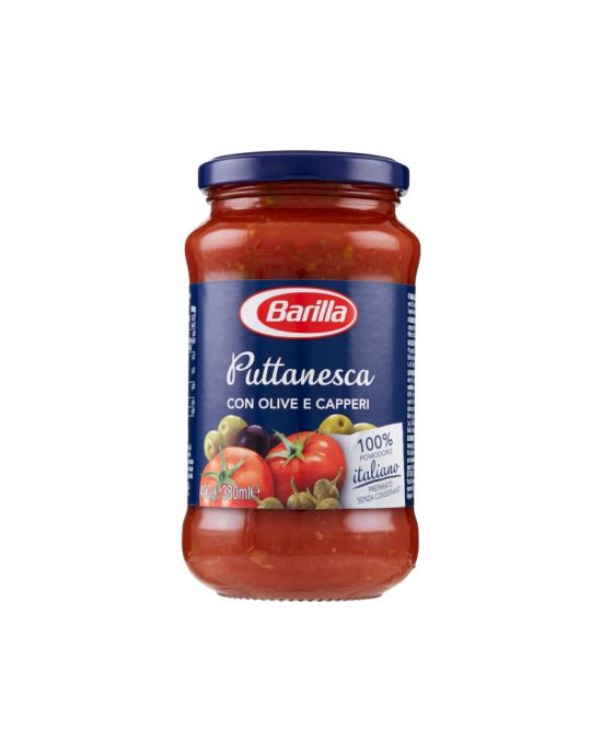 BARILLA SUGO PUTTANESCA 6X400 GR. VET