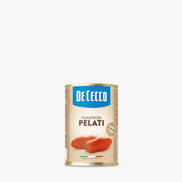 POMODORI PELATI DE CECCO 400GX12 LAT