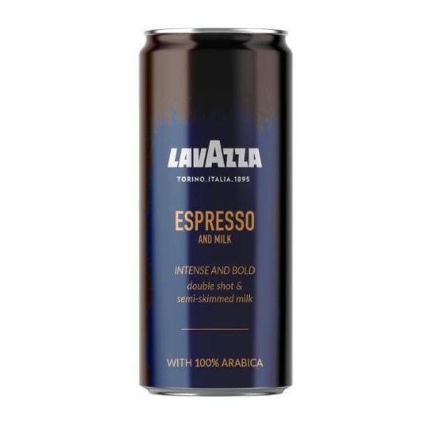 LAVAZZA CAFFE’ LATTE READY TO DRINK 250 ML CAN X 12