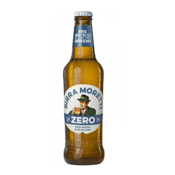 BIR MORETTI ZERO 0.05% 33CL X 24 NA