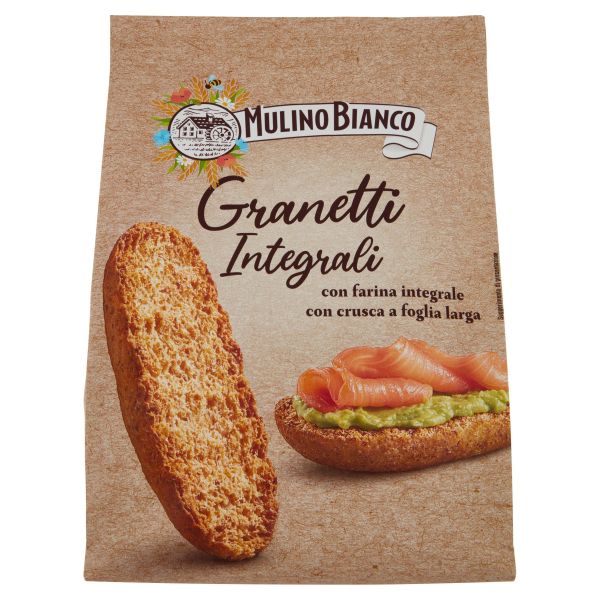 WHOLE WHEAT GRANETTI MULINO BIANCO 280GRX16