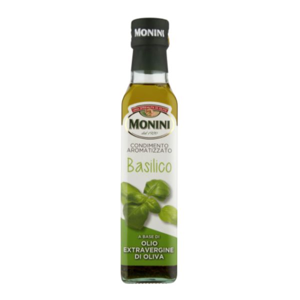 OLIO EVO AROMATIZZATO BASILICO 250ML X 6
