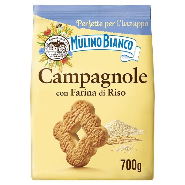 COOKIES CAMPAGNOLE MULINO BIANCO 700GRX12
