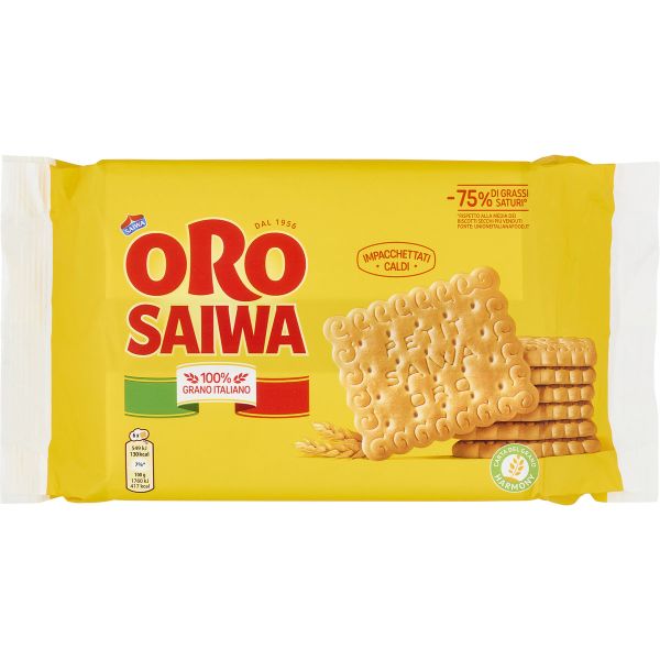 ORO SAIWA BISCOTTI CLASSICO 250 GR X 32