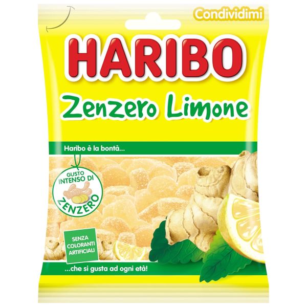 HARIBO ZENZERO-LIMONE 100 GR.