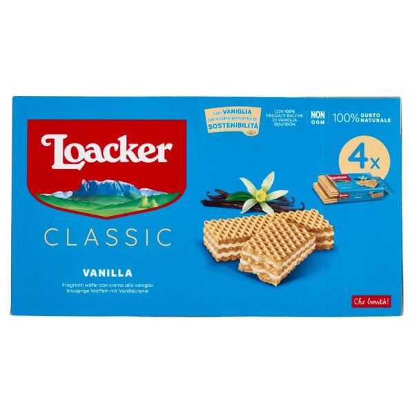 LOACKER WAFER VANILLA 45GX25X12