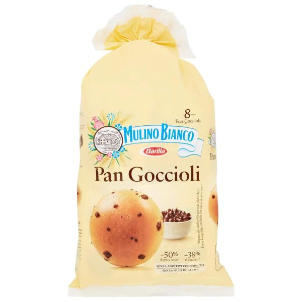 SNACK PAN GOCCIOLI MULINO BIANCO BONUS PACK 28G X 8 X 12