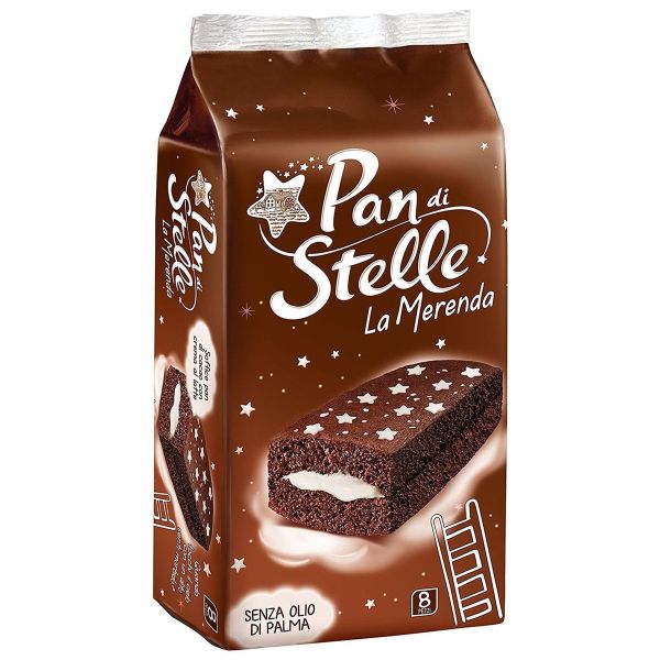 SNACK PAN DI STELLE LA MERENDA MULINO BIANCO 35GX8X12