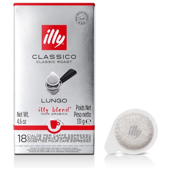 CAFFE ILLY CIALDE MONO LUNGO 18 X 12