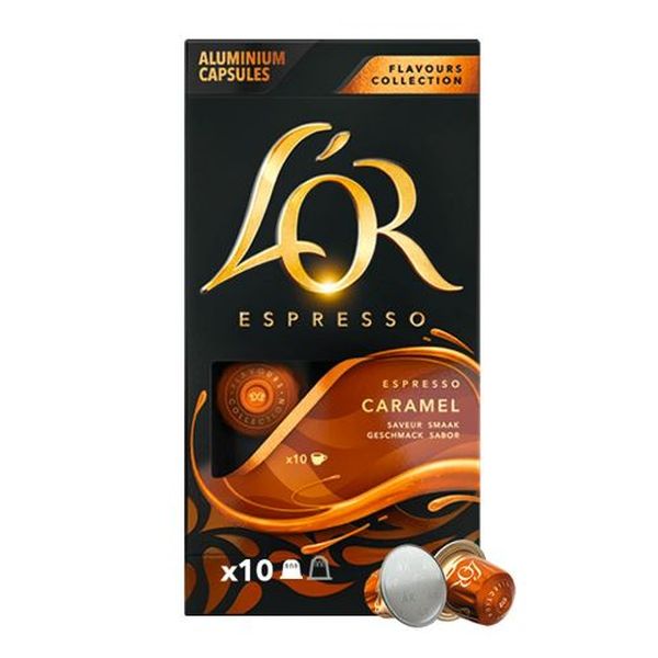 L’OR FLAVOURS CARAMEL UTZ NESPX10X10