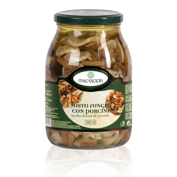 MIX FUNGHI PORCINI IN OLIO VET 1062MLX6