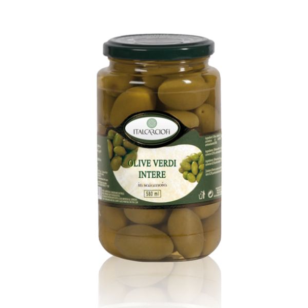 OLIVE VERDI CASTELVETRANO SALAMOIA 580ML