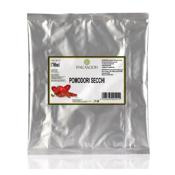 POMODORI SECCHI  IN OLIO BUSTA 1500GRX5