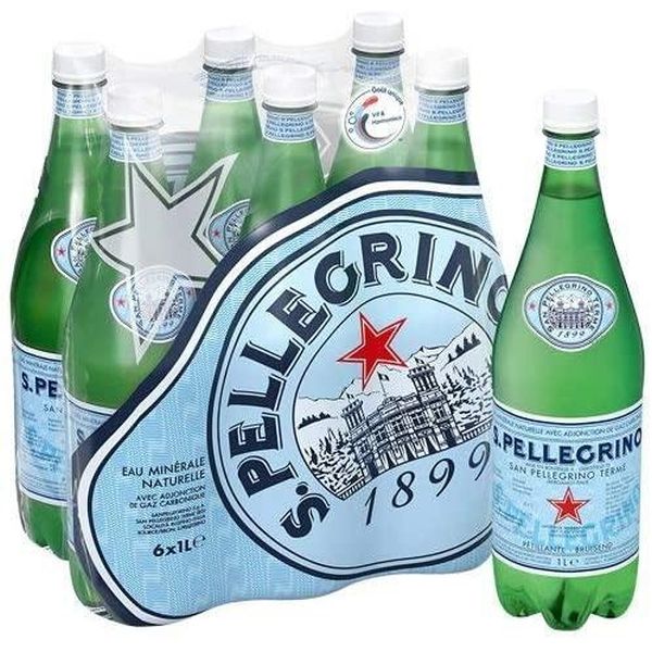 ACQUA SP FRIZZANTE PET 1L X 6 EN