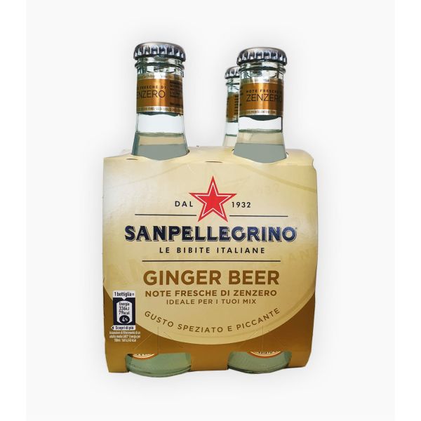 BIBITA SP GINGER BEER 20CL X 6 X 4 VAP