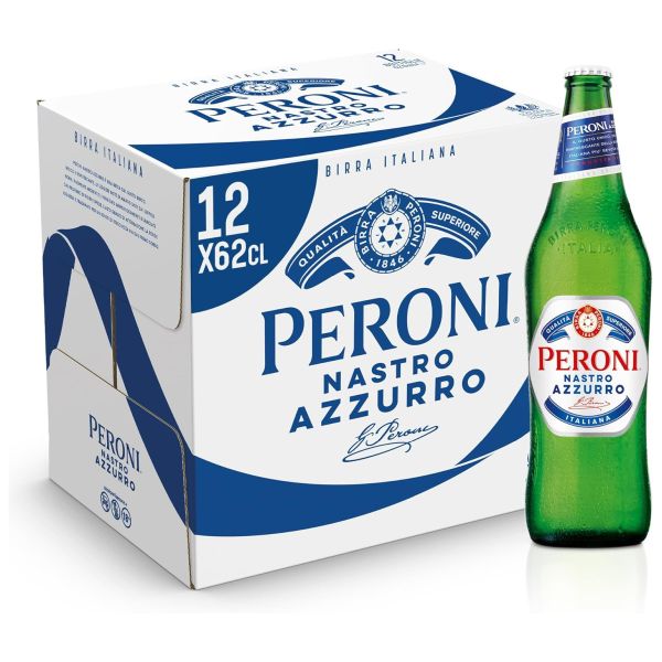 BEER PERONI NASTRO AZZURRO CL62X15 BTLS 5.1%VOL 11.20GP