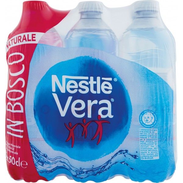 ACQUA VERA NATURALE IN PET 500MLX6x4 BTL
