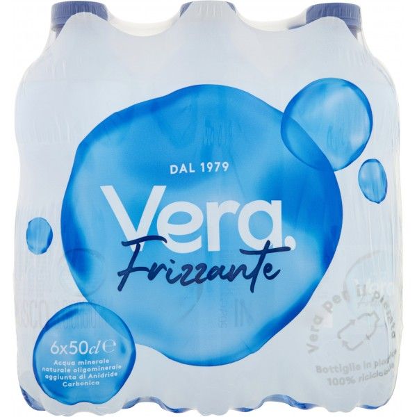 ACQUA VERA FRIZZANT IN PET 500MLX6x4 BTL