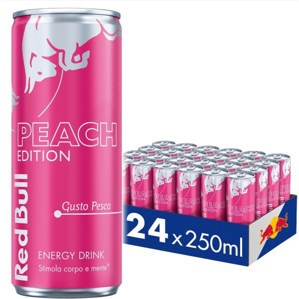RED BULL PEACH ED.PESCA 250ML X24LAT