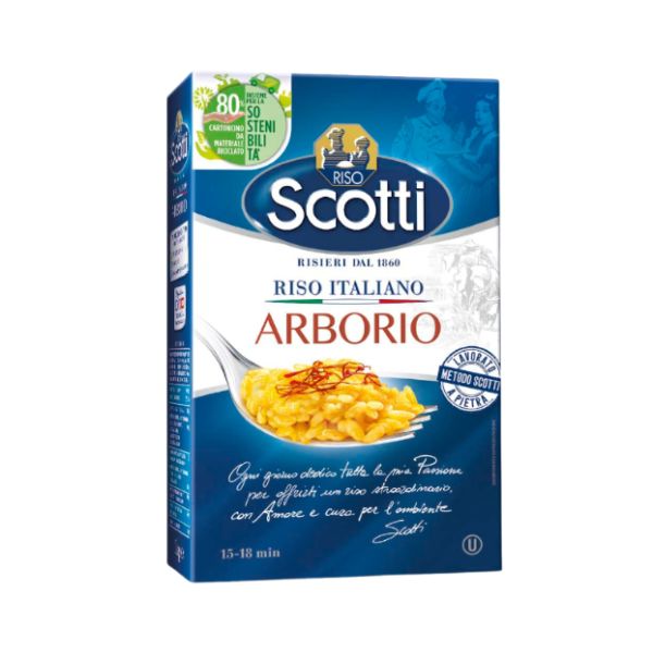 RISO SCOTTI ASTUCCIO ARBORIO 1 KG X 10