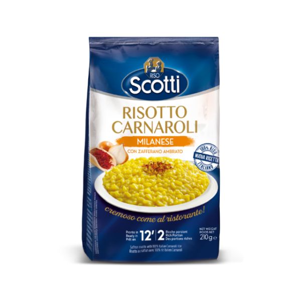 RISOTTO MILANESE SCOTTI 210 G X 10