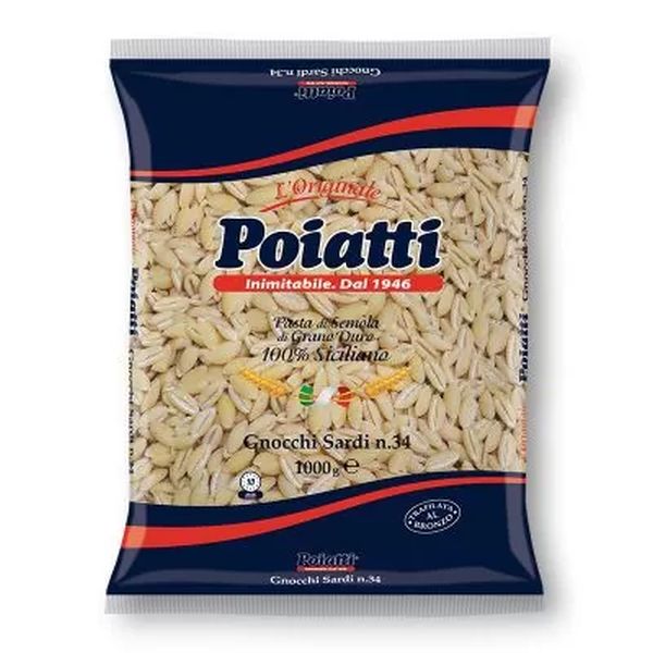 PASTA POIATTI GNOCCHI SARDI N.34 500GX24