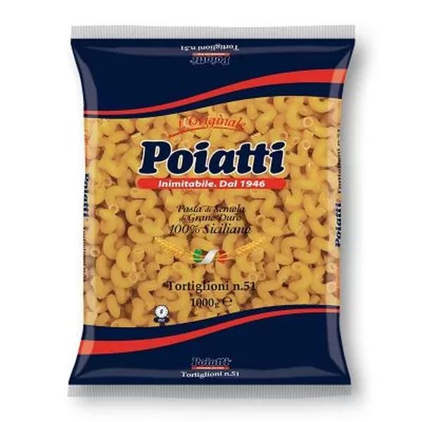 PASTA POIATTI TORTIGLIONI N.51 500GX24
