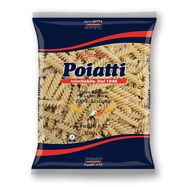 PASTA POIATTI FUSILLI N.52 500GX24