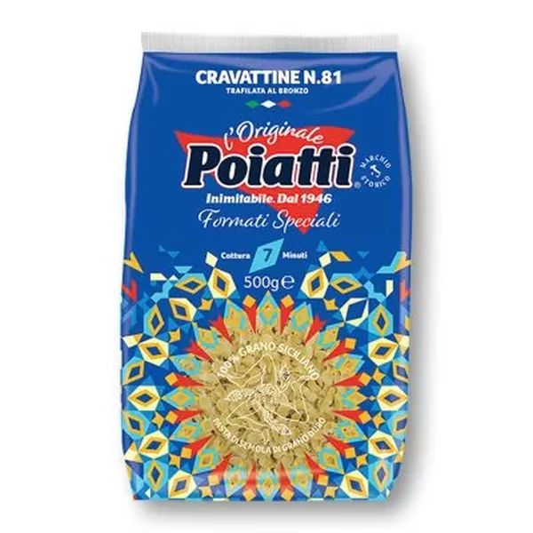 PASTA POIATTI CRAVATTINE N. 81 500 GRX24