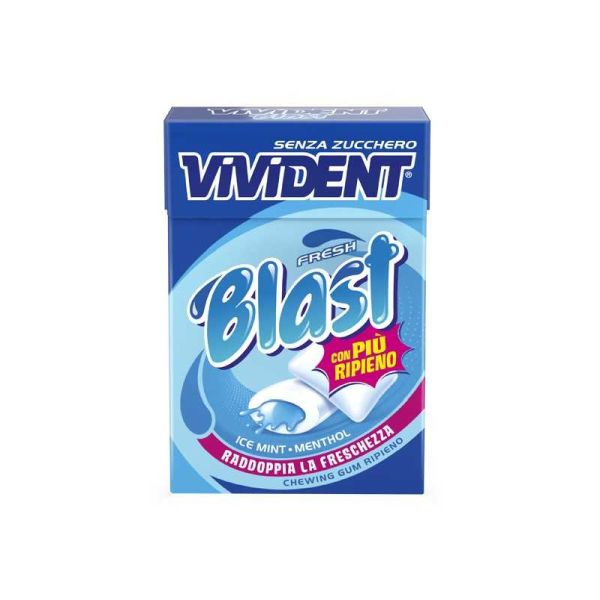 VIVIDENT FREH BLUST BLUE X20