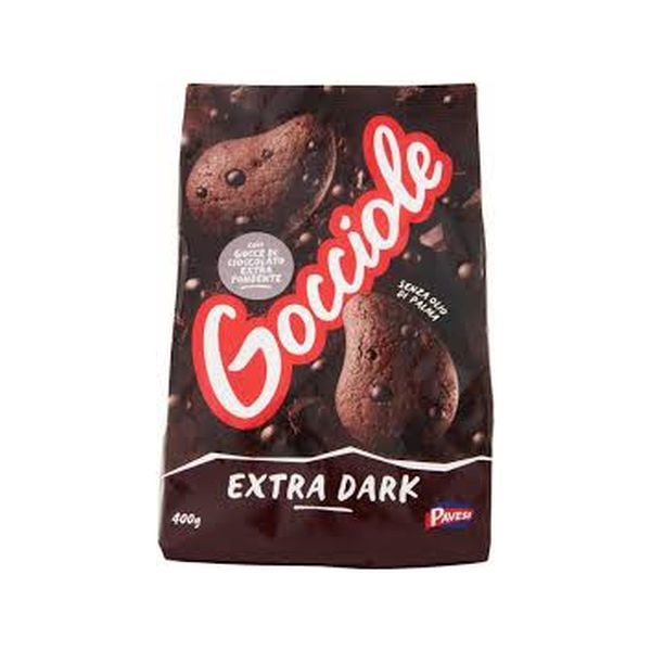 BISCOTTI PAVESI GOCCIOLE EXTDK 400GRX12