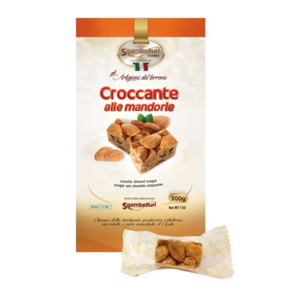 CROCCANTE MANDORLE SGAMBELLURI 200GX12