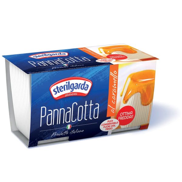 PANNA COTTA CARAMEL STERILGARDA 90GR X2