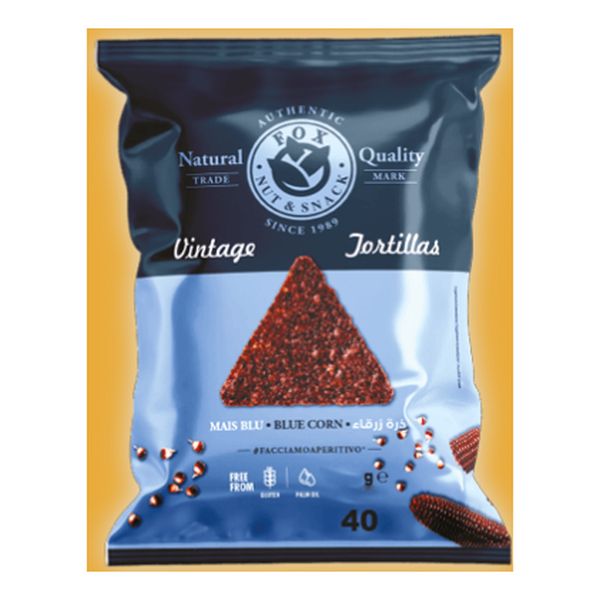 TORTILLA BLUE CORN 125G X 24